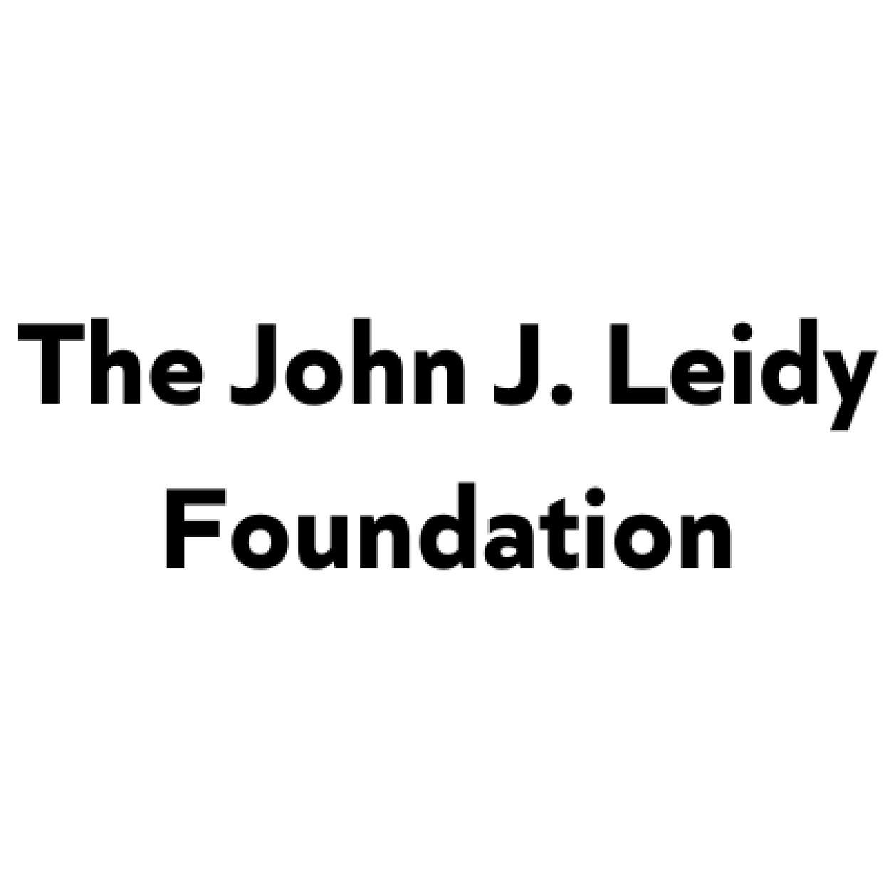 John J Leidy Foundation